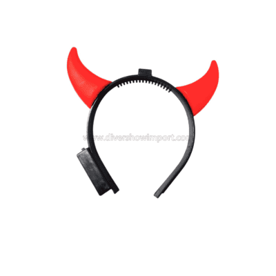 vincha diablo con luz